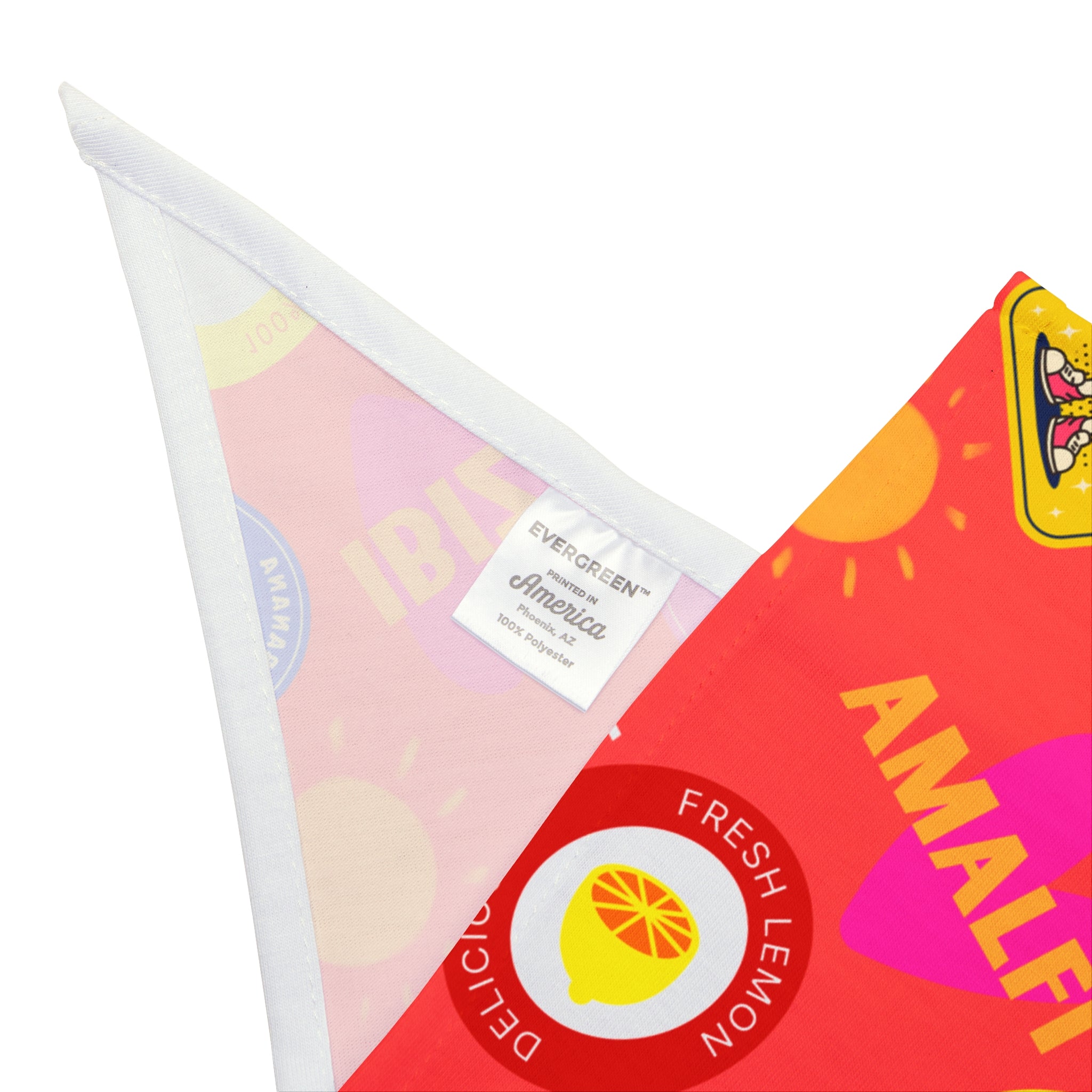 Tropical Vacation Pet Bandana — 'My Little Sweetheart' Summer Print