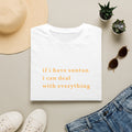 If I Have Suntan T-Shirt — Minimalist Summer Quote Tee