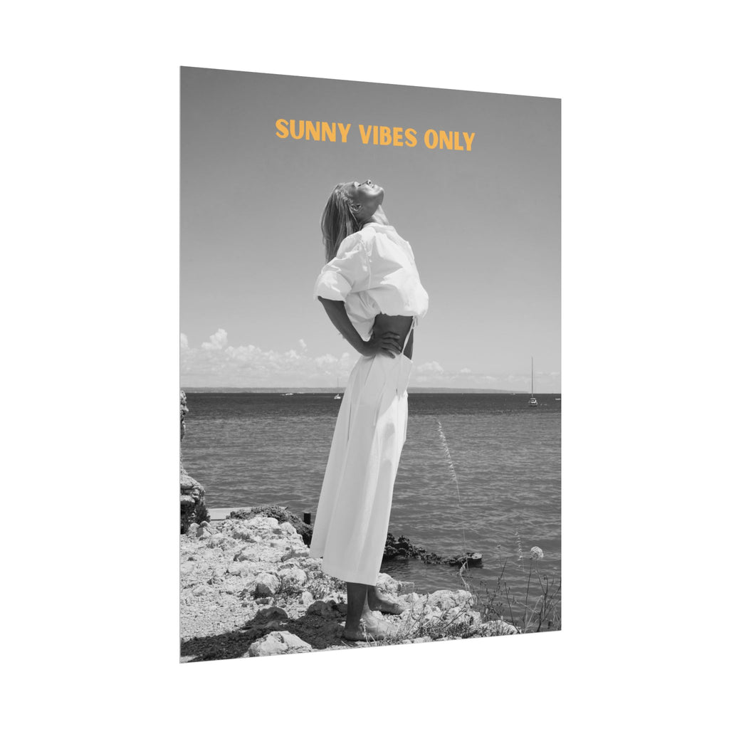 Sunny Vibes Only Poster
