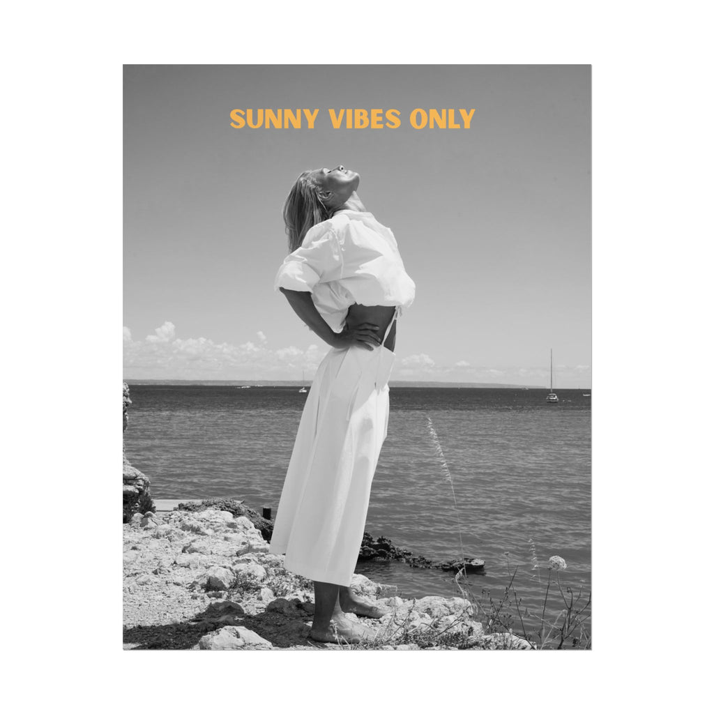 Sunny Vibes Only Poster